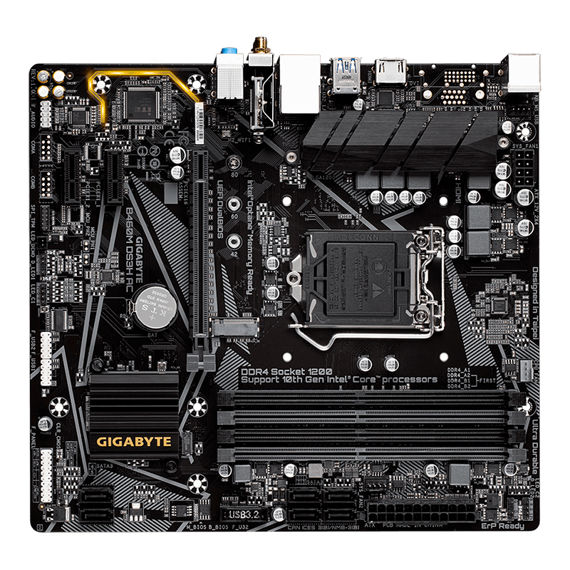 motherboard gb b460m ds3h ac svl wifi