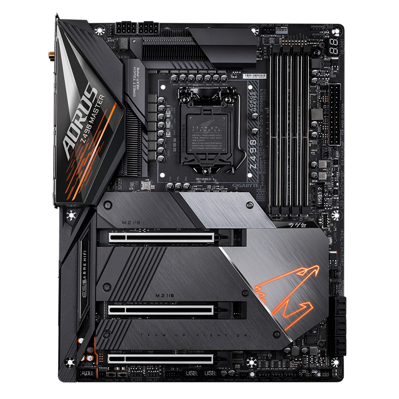 motherboard gigabyte z490 aorus master (rev. 1.x)lga1200, ddr4, sata 6.0gb/s, usb 3.2